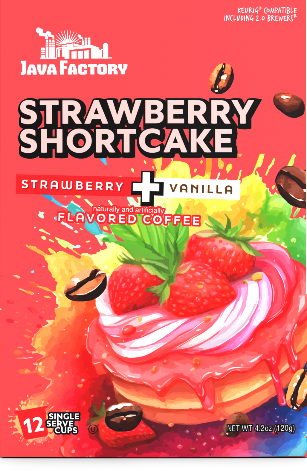 Strawberry Shortcake Coffee Pods