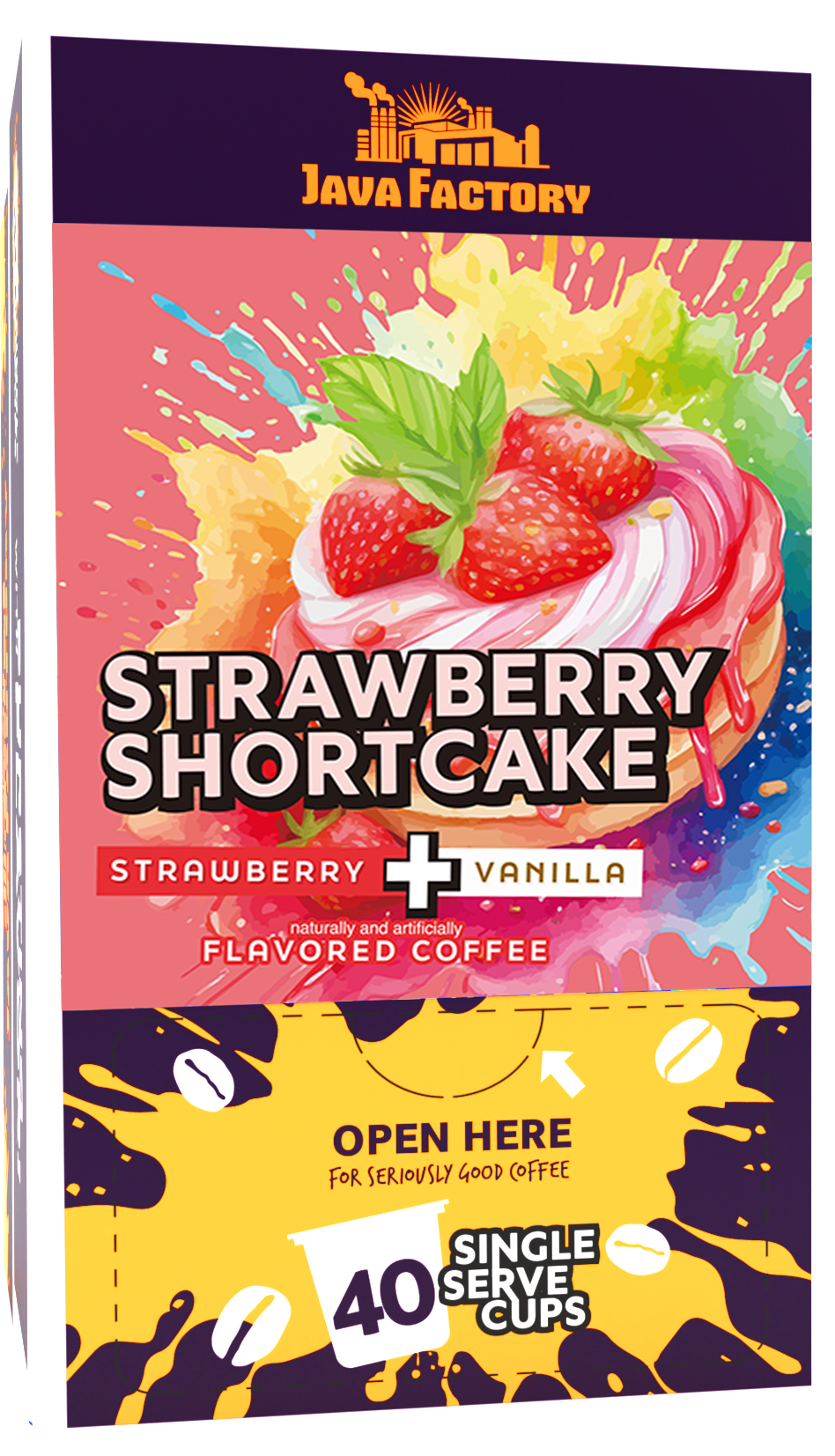Strawberry Shortcake Coffee Pods
