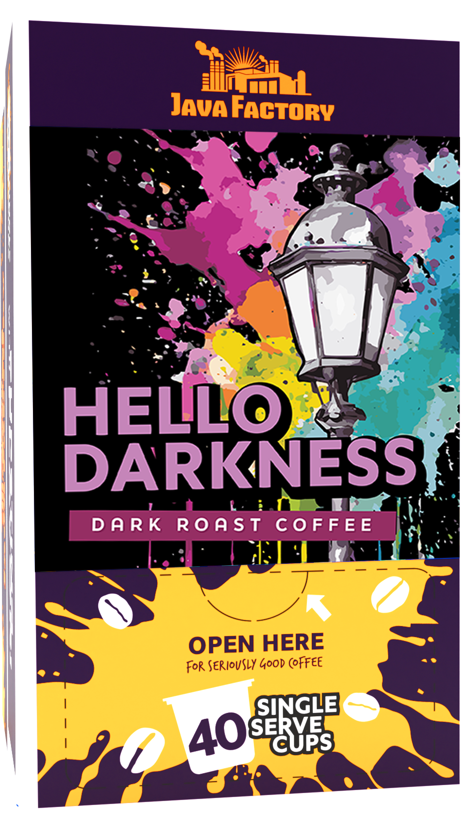 Hello Darkness Coffee Pods