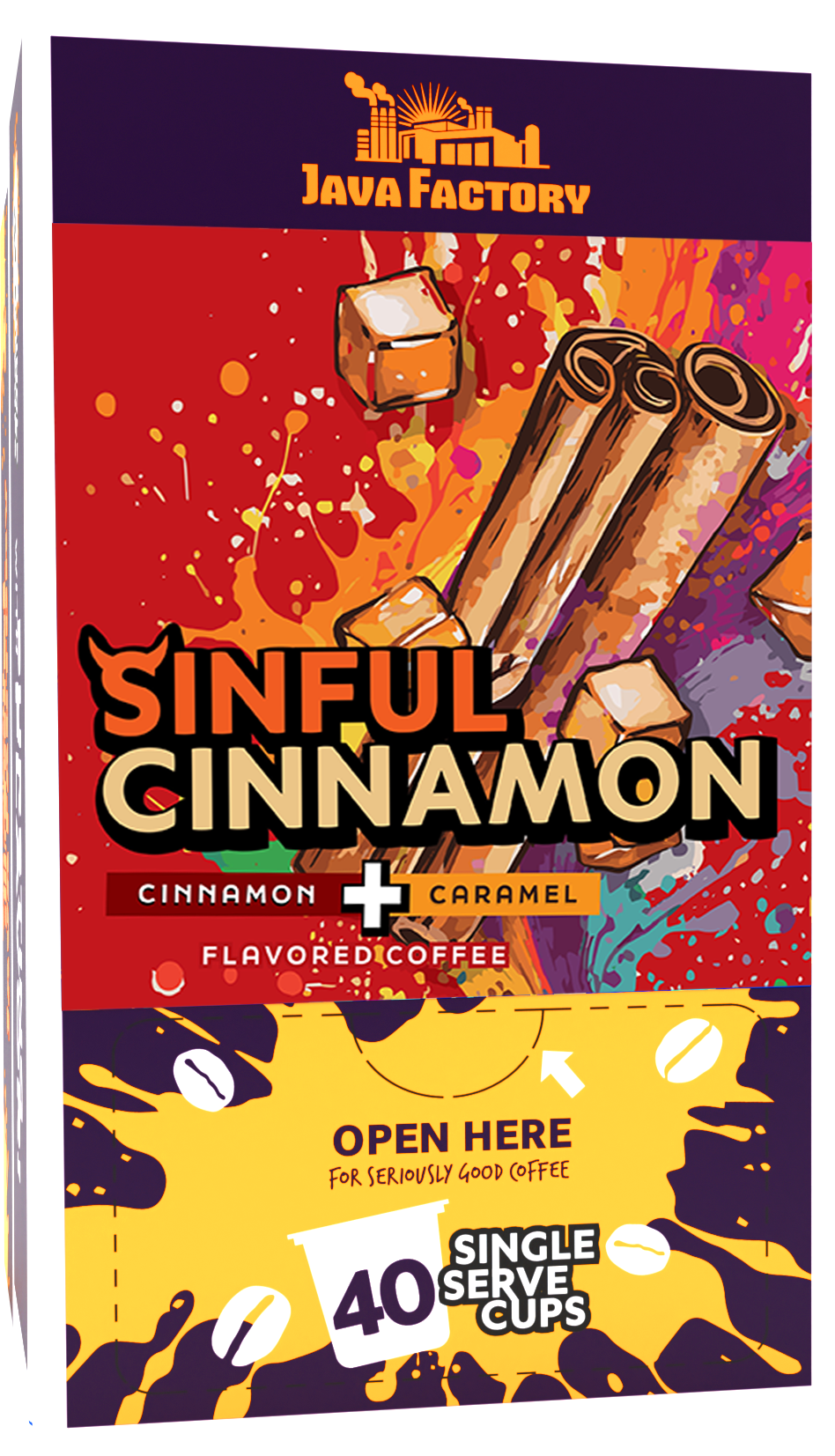 Sinful Cinnamon Coffee Pods