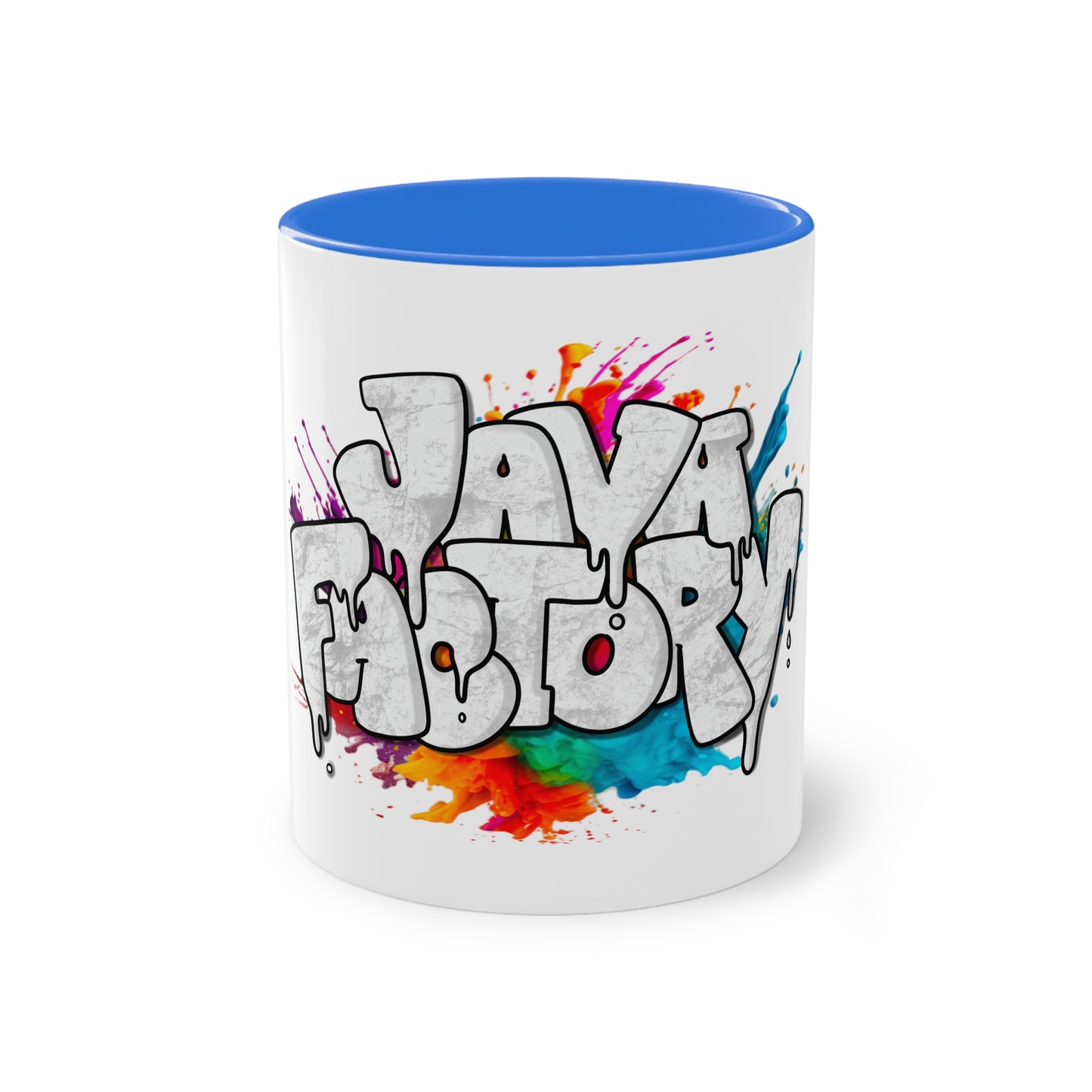 Java Factory Two-Tone Ceramic Mug