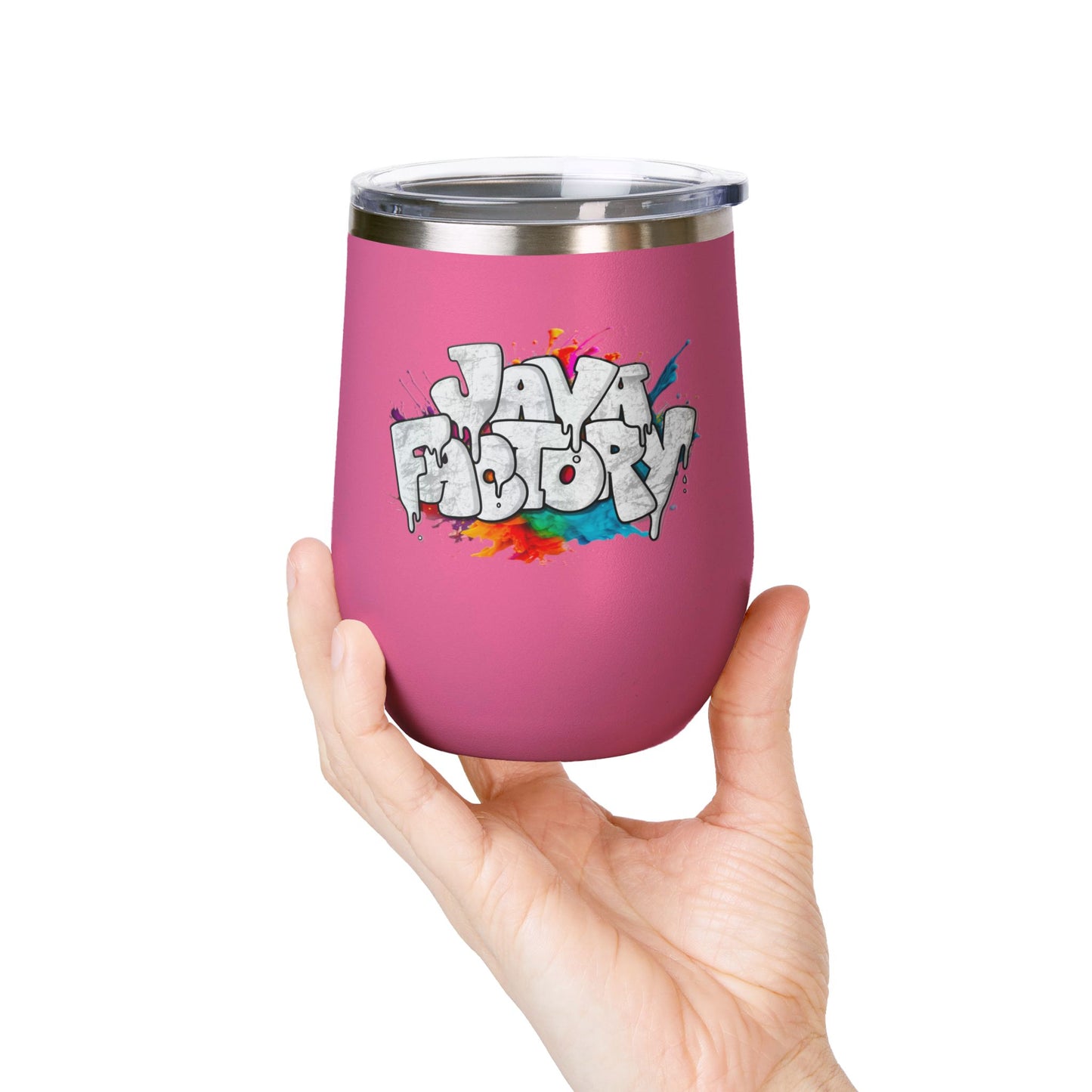 Wine Tumbler | Graffiti Logo