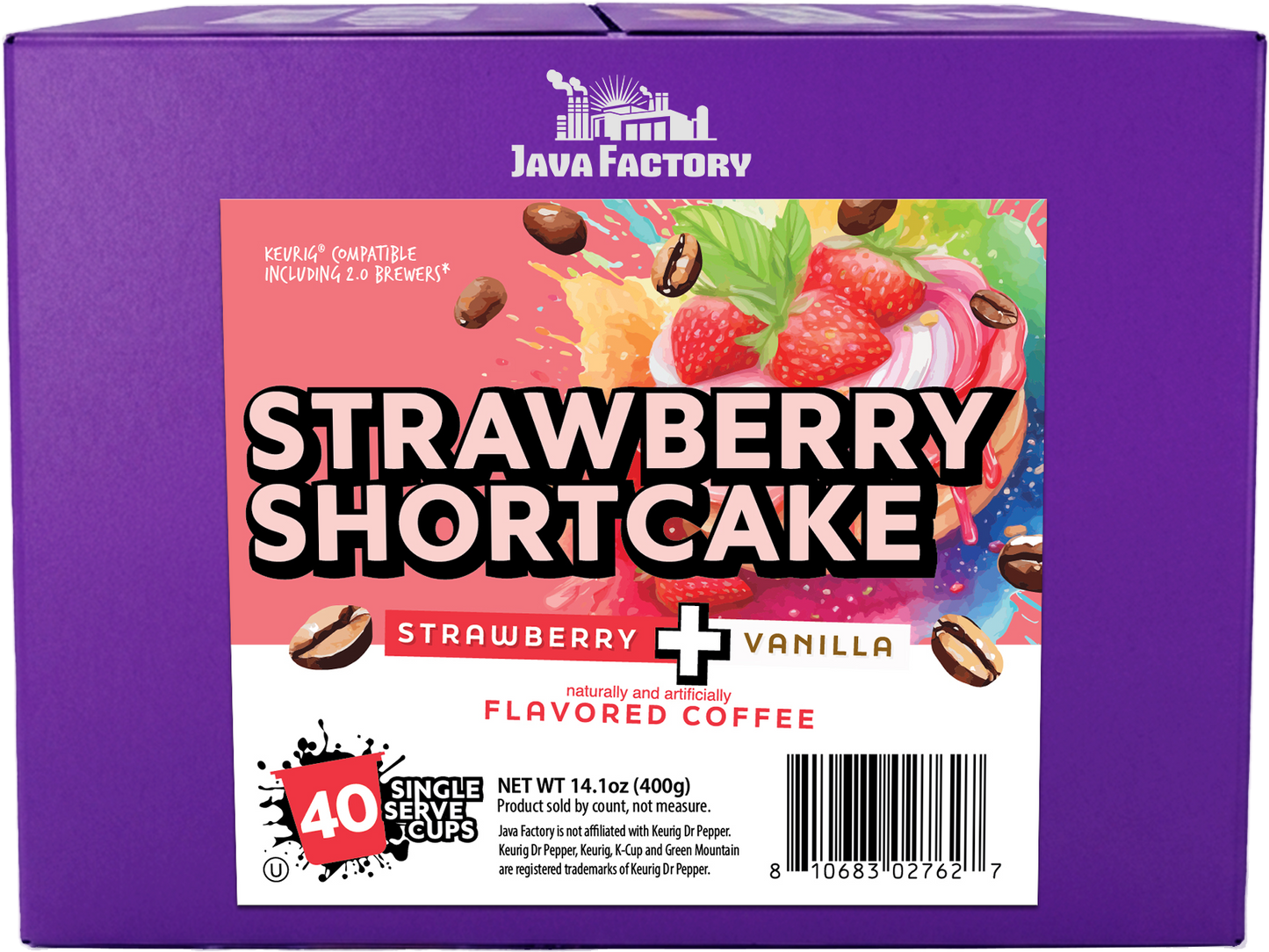 Strawberry Shortcake Coffee Pods