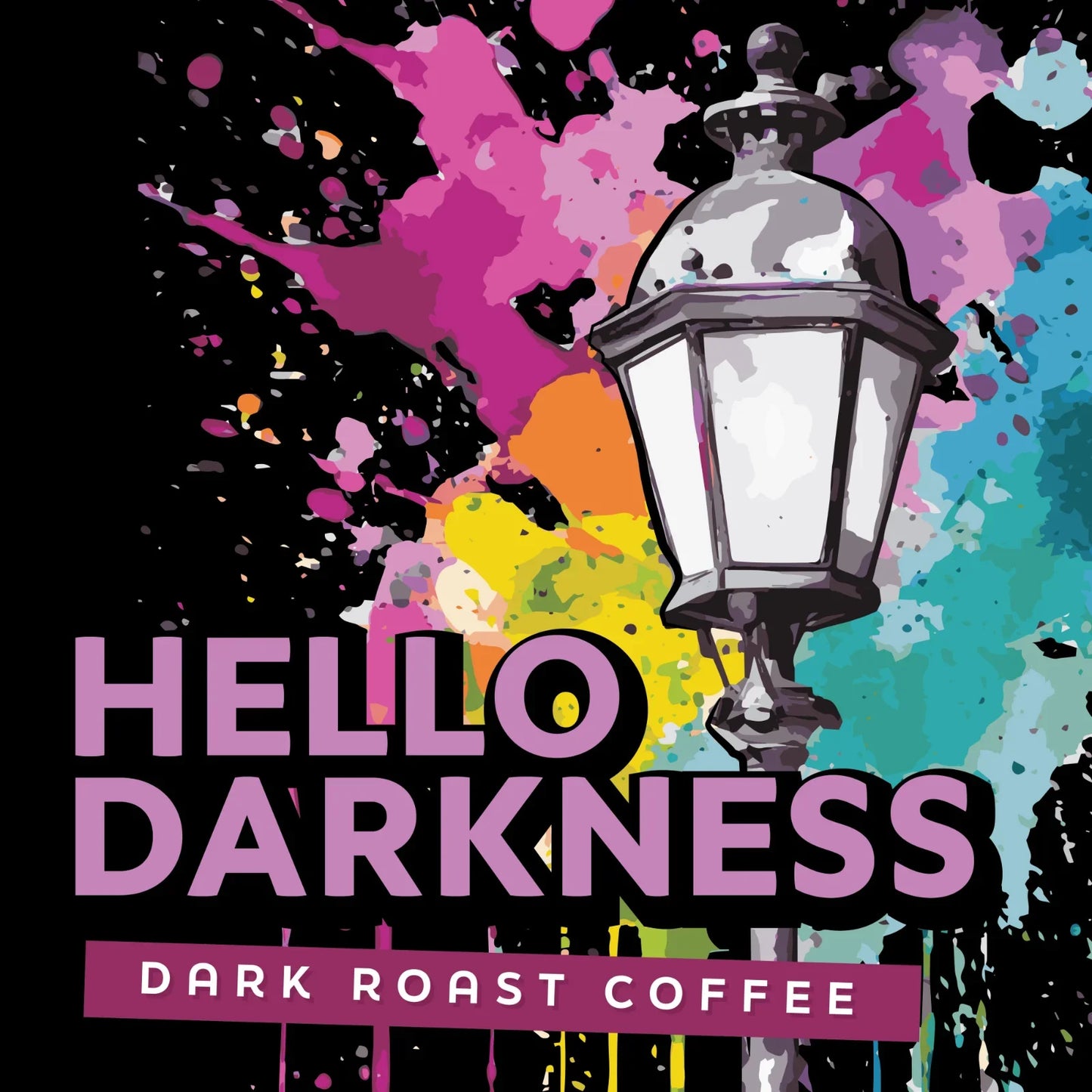 Hello Darkness Ground Coffee - 10 oz