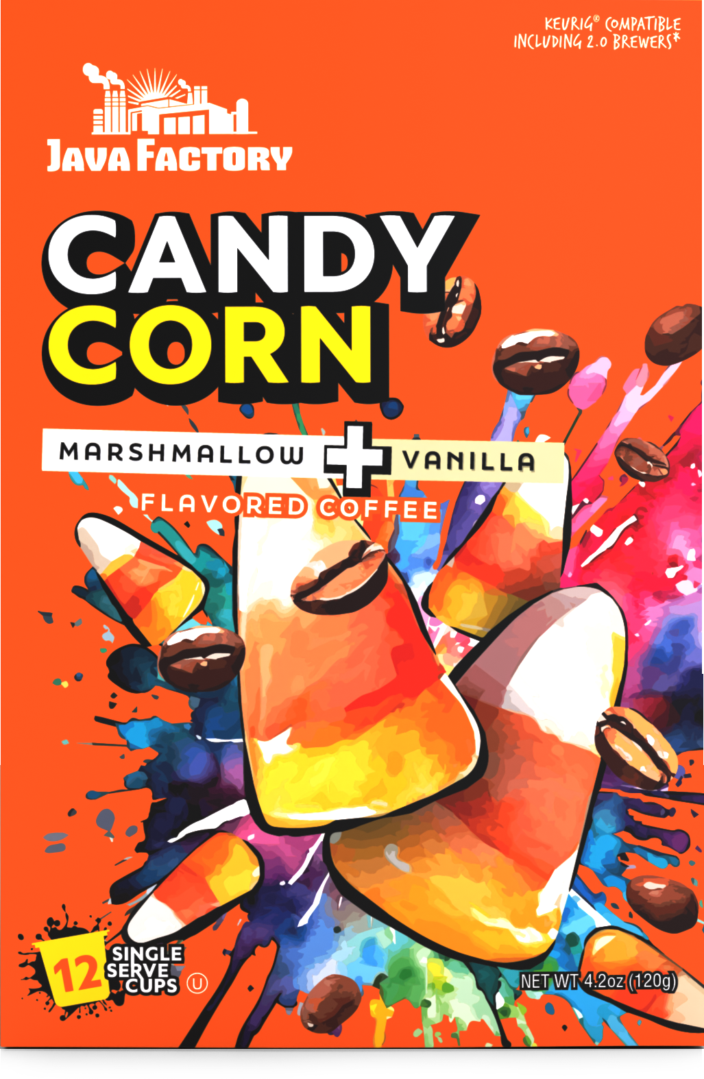 Candy Corn Coffee Pods