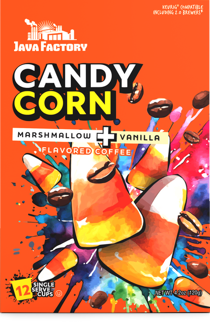 Candy Corn Coffee Pods