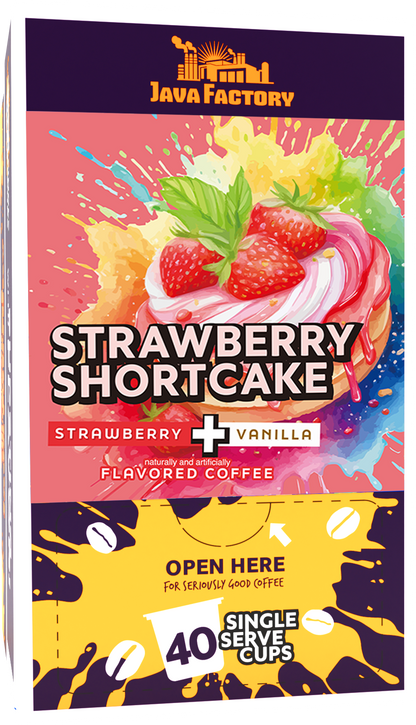 Strawberry Shortcake Coffee Pods