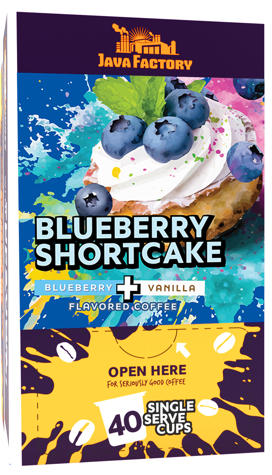 Blueberry Shortcake Coffee Pods