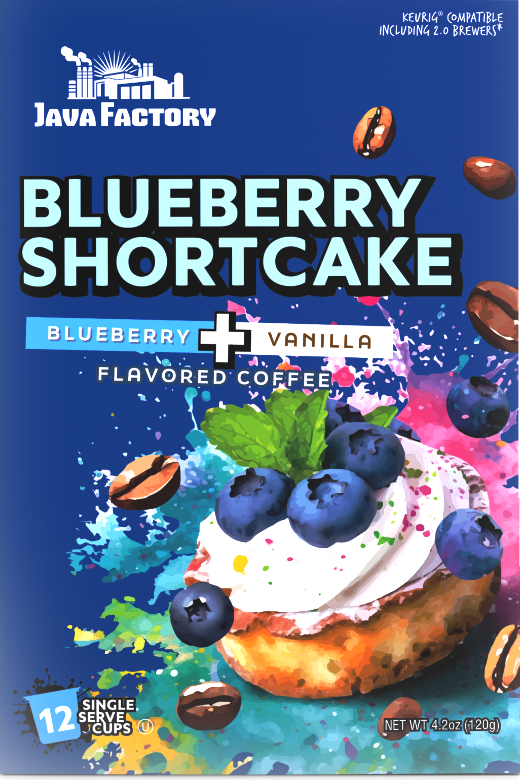 Blueberry Shortcake Coffee Pods
