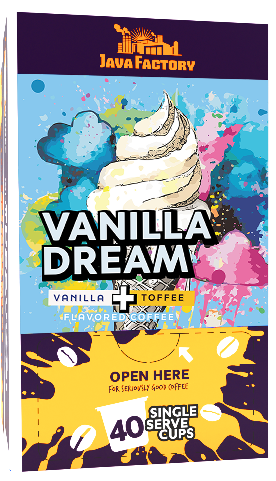 Java Vanilla Vanilla Dream Coffee Pods – Javafactory.com