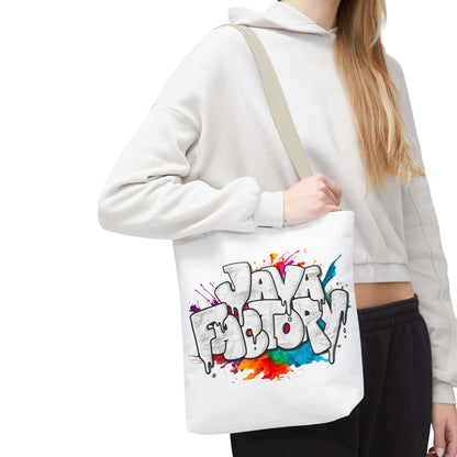 Colorful Tote Bag | Graffiti Logo