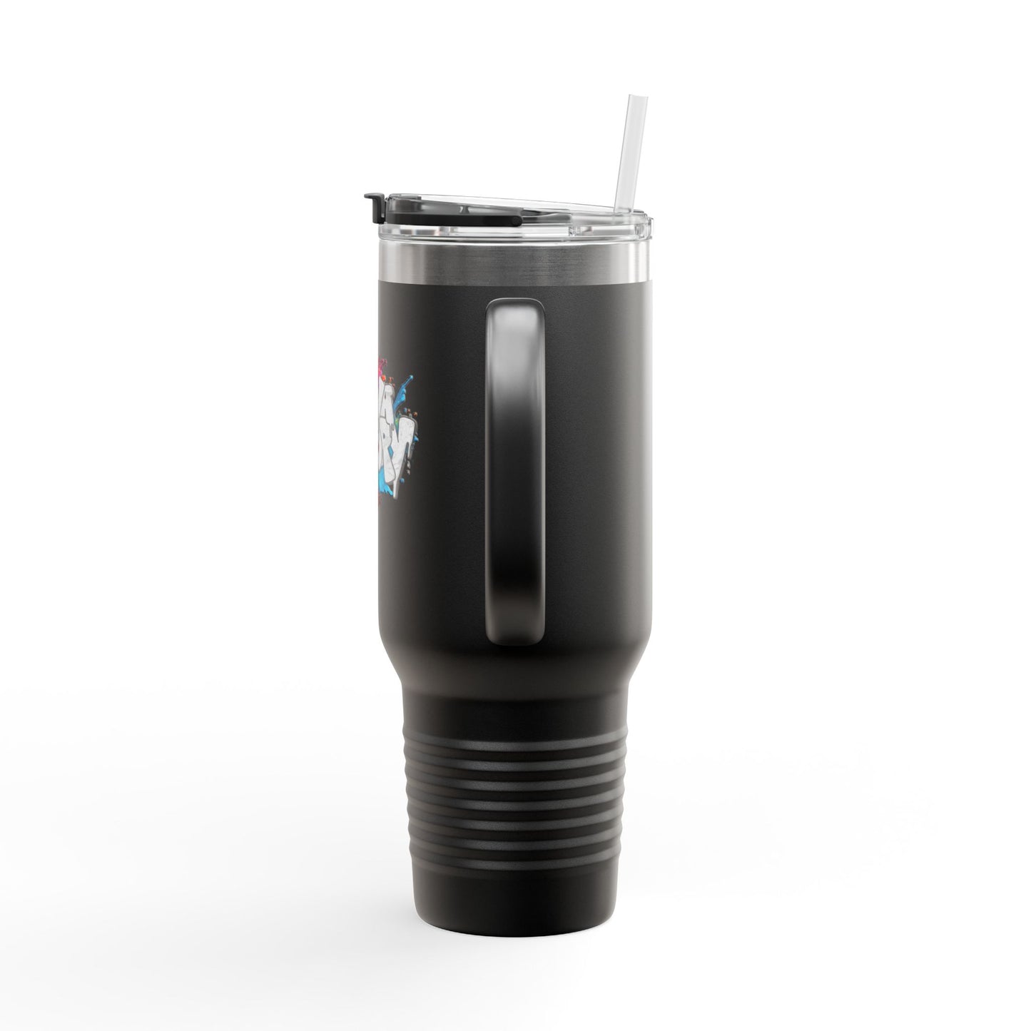 40oz Insulated Travel Mug — Graffiti Logo