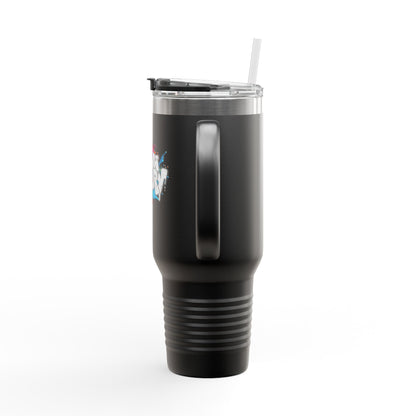 40oz Insulated Travel Mug — Graffiti Logo