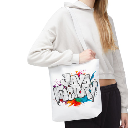 Colorful Tote Bag | Graffiti Logo