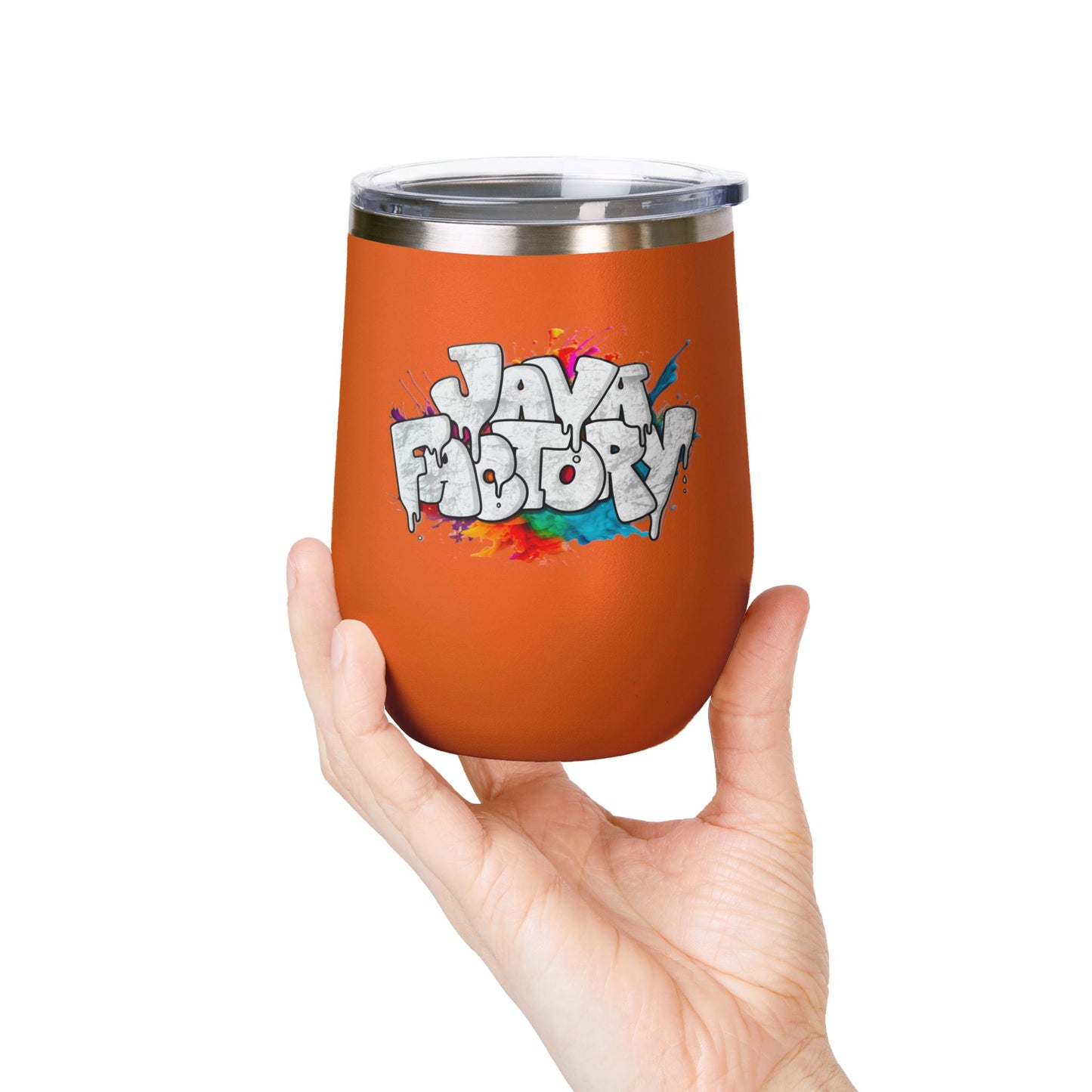 Wine Tumbler | Graffiti Logo