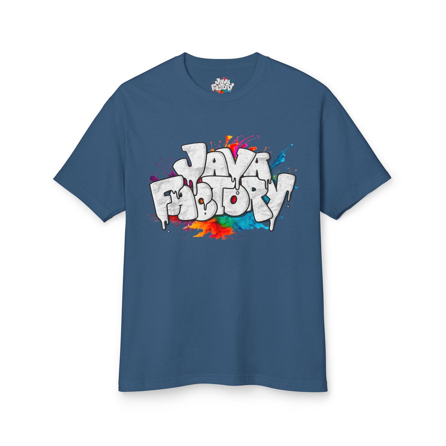Heavyweight Cotton Tee | Graffiti Logo