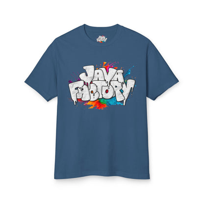 Heavyweight Cotton Tee | Graffiti Logo