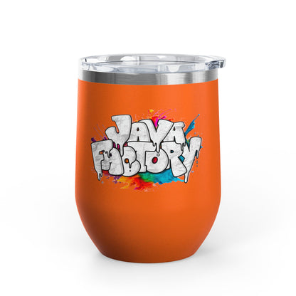 Wine Tumbler | Graffiti Logo