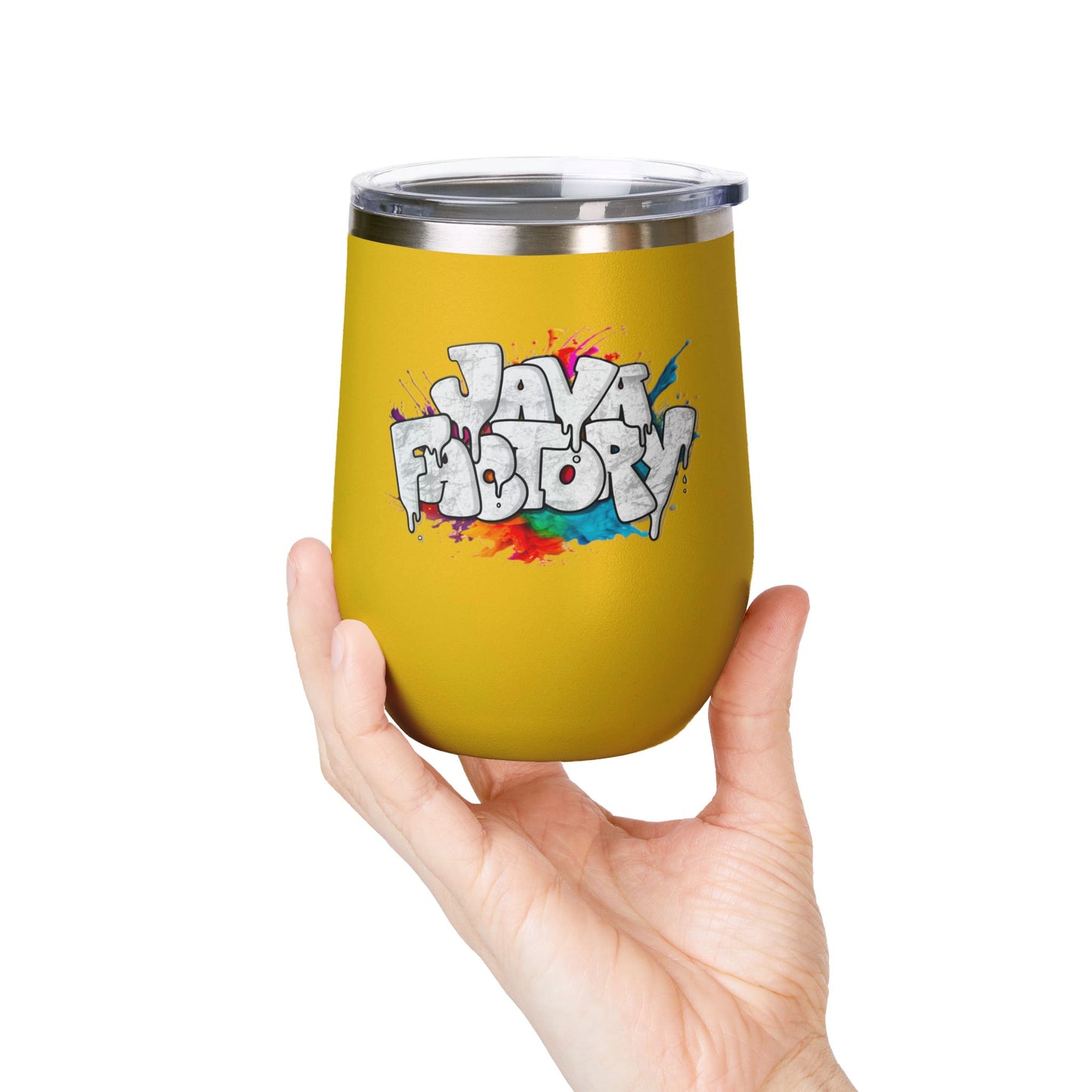 Wine Tumbler | Graffiti Logo