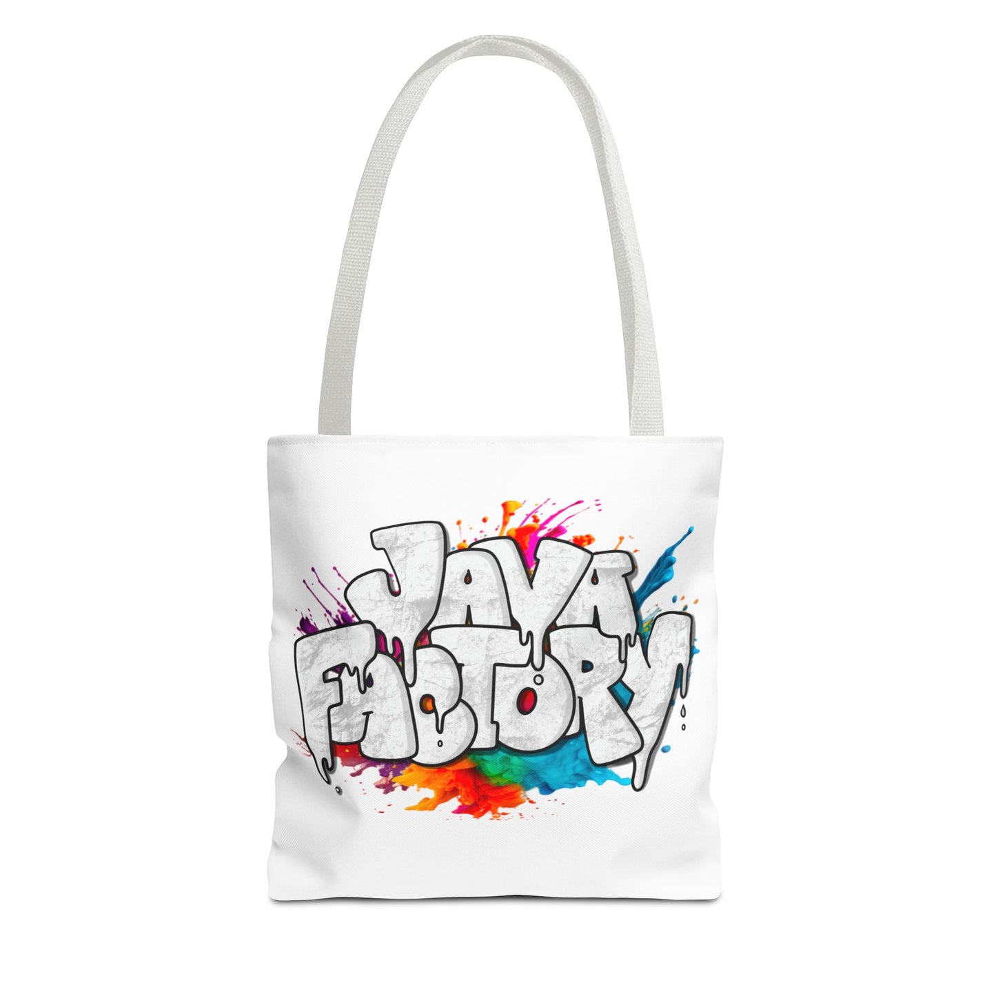Colorful Tote Bag | Graffiti Logo