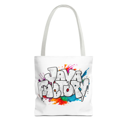 Colorful Tote Bag | Graffiti Logo