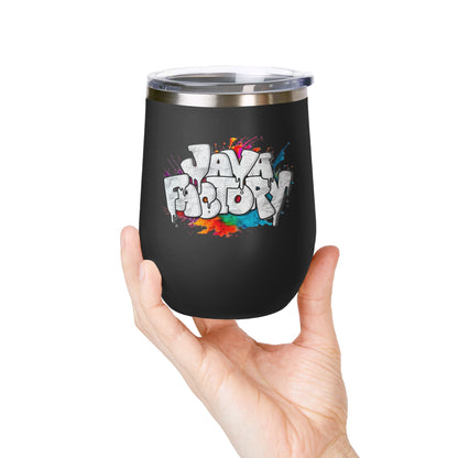 Wine Tumbler | Graffiti Logo