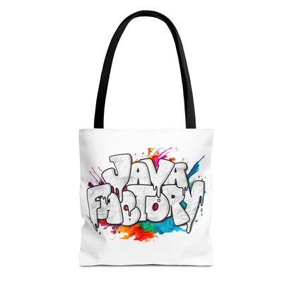 Colorful Tote Bag | Graffiti Logo