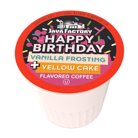 Happy Birthday Flavored Coffee Pods