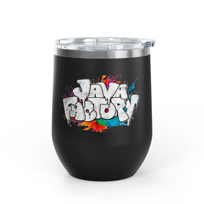 Wine Tumbler | Graffiti Logo