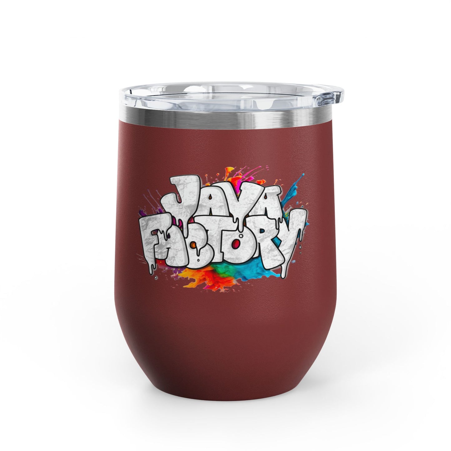 Wine Tumbler | Graffiti Logo