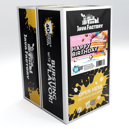 Happy Birthday Flavored Coffee Pods