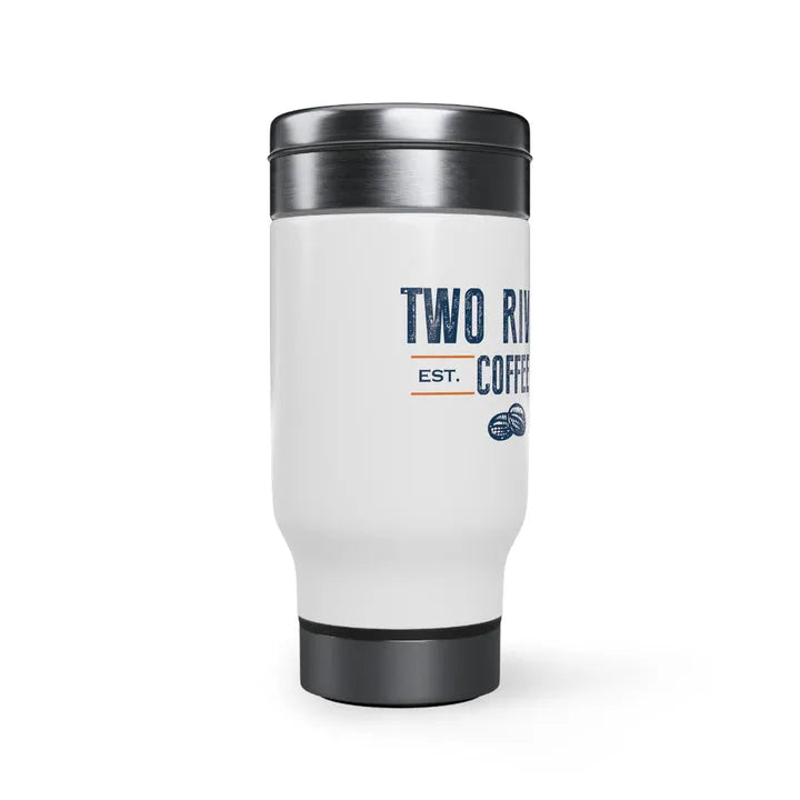 Stainless Steel Travel Mug with Handle, 14oz
