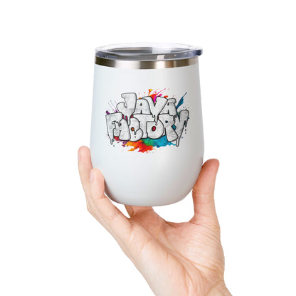 Wine Tumbler | Graffiti Logo