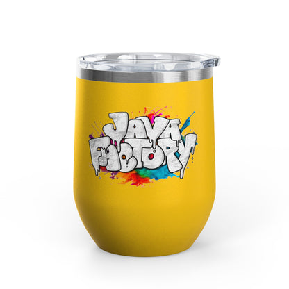 Wine Tumbler | Graffiti Logo
