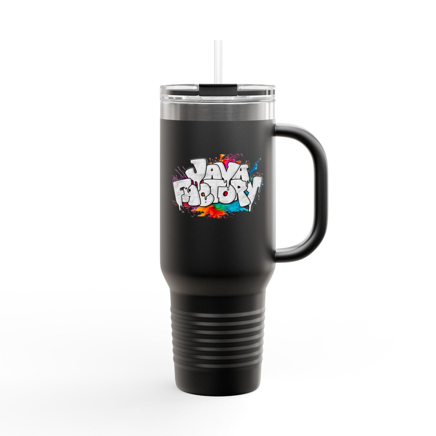 40oz Insulated Travel Mug — Graffiti Logo
