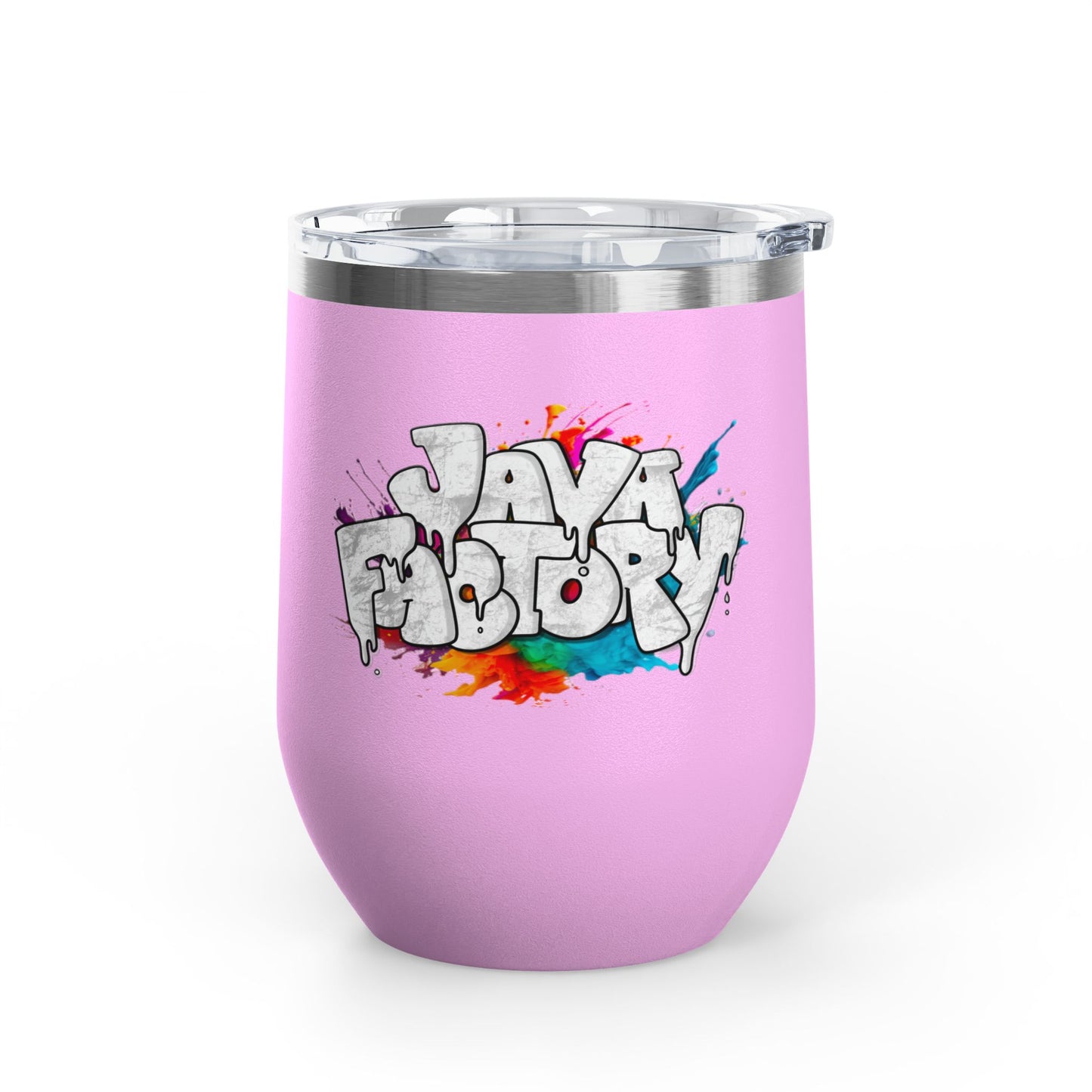 Wine Tumbler | Graffiti Logo