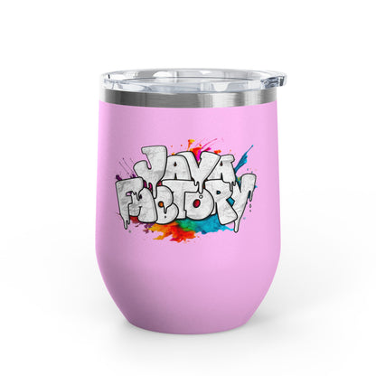 Wine Tumbler | Graffiti Logo