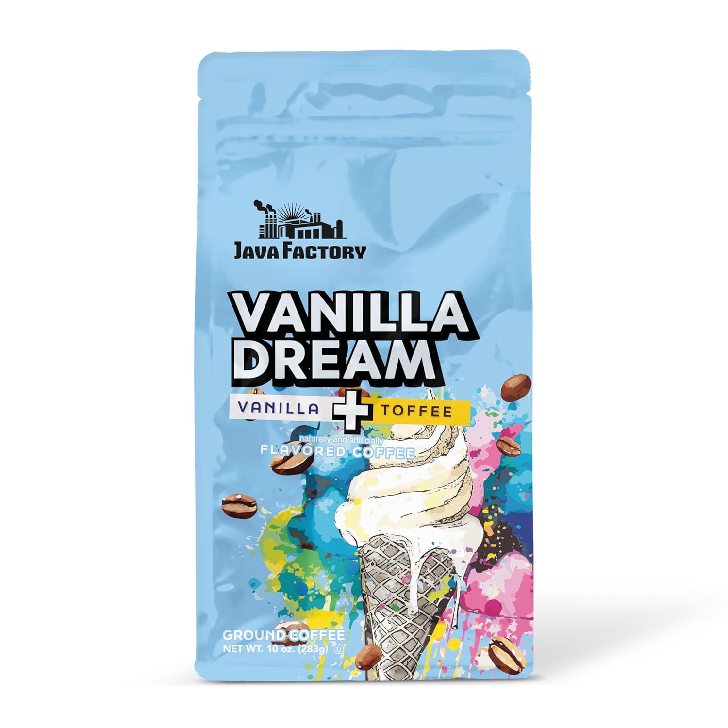 Vanilla Dream Flavored Ground Coffee - 10 oz