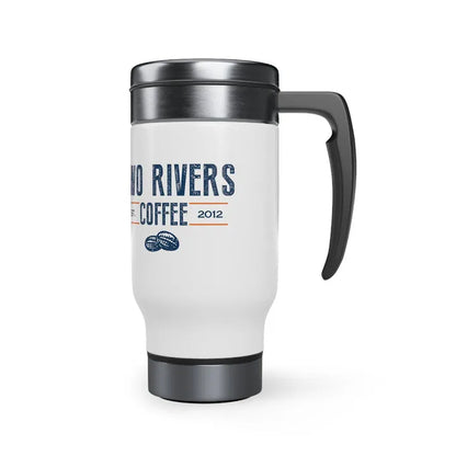 Stainless Steel Travel Mug with Handle, 14oz