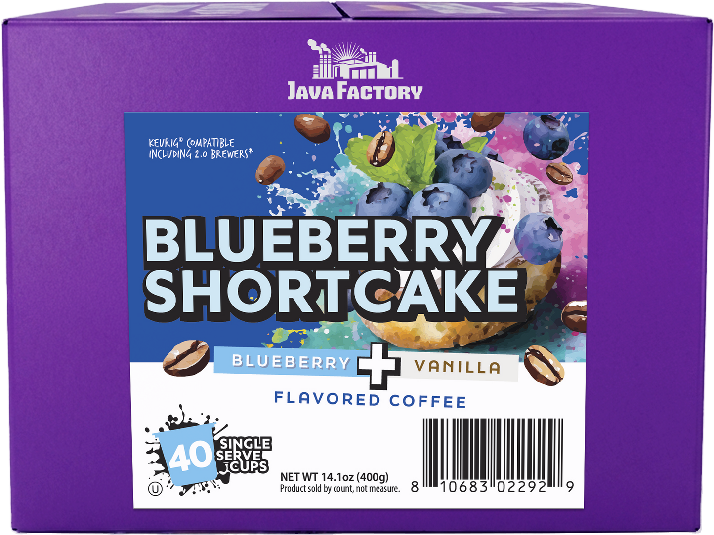 Blueberry Shortcake Coffee Pods