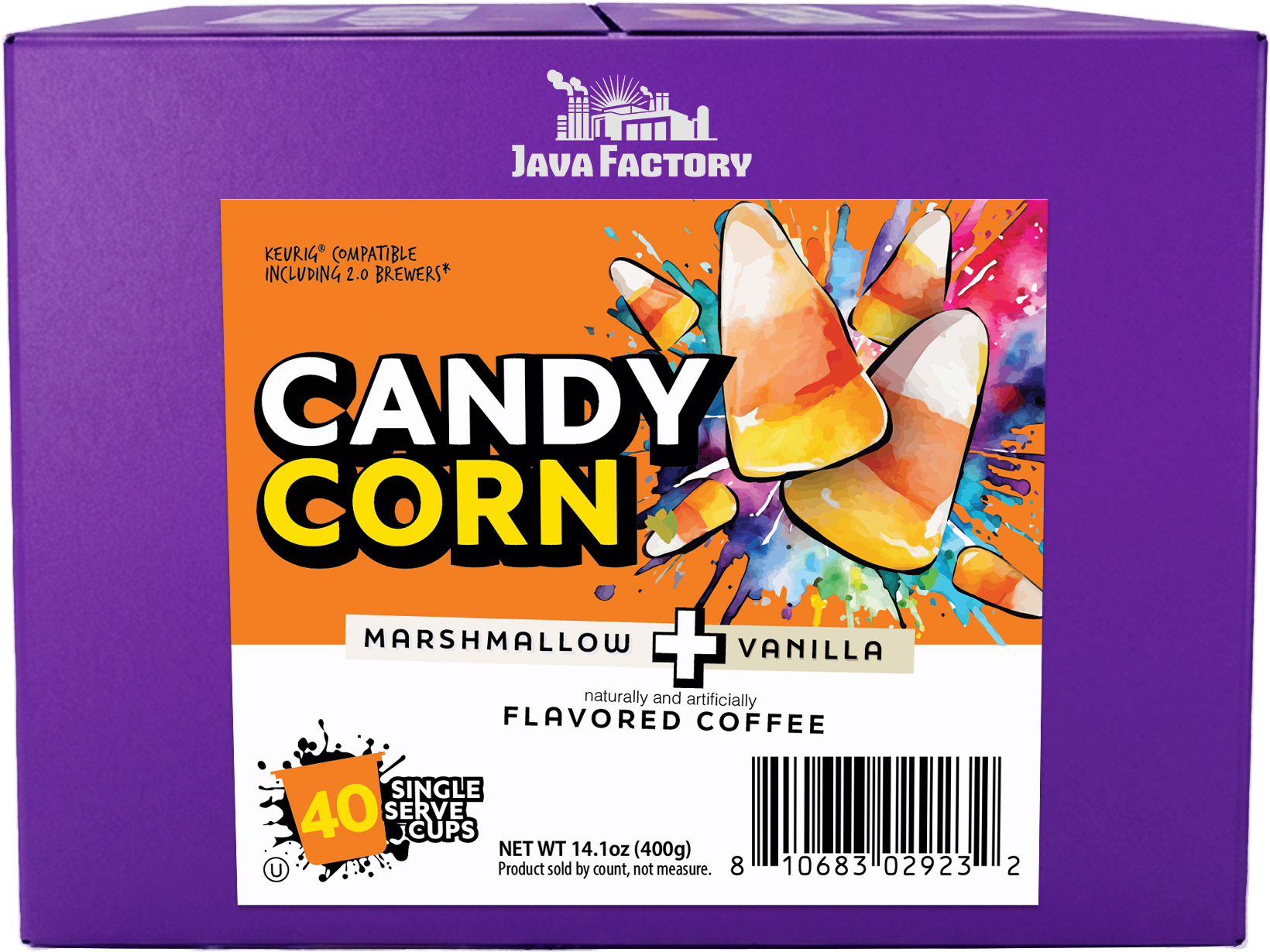 Candy Corn Coffee Pods