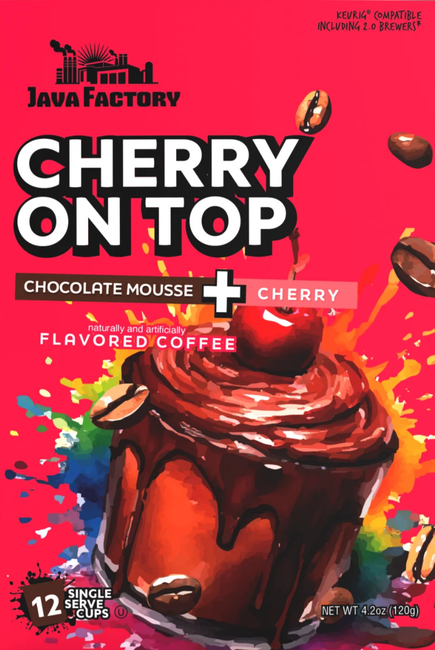 Cherry On Top Flavored Coffee Pods