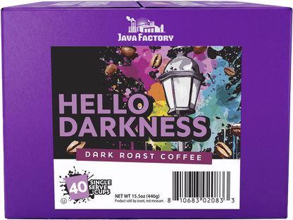 Hello Darkness Coffee Pods