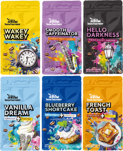 Flavored & Regular Roast Ground Super Variety Pack