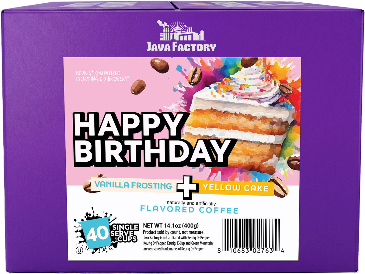 Happy Birthday Coffee Pods