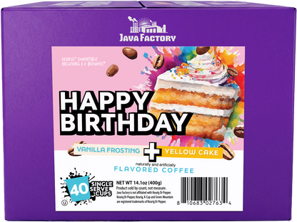 Happy Birthday Coffee Pods