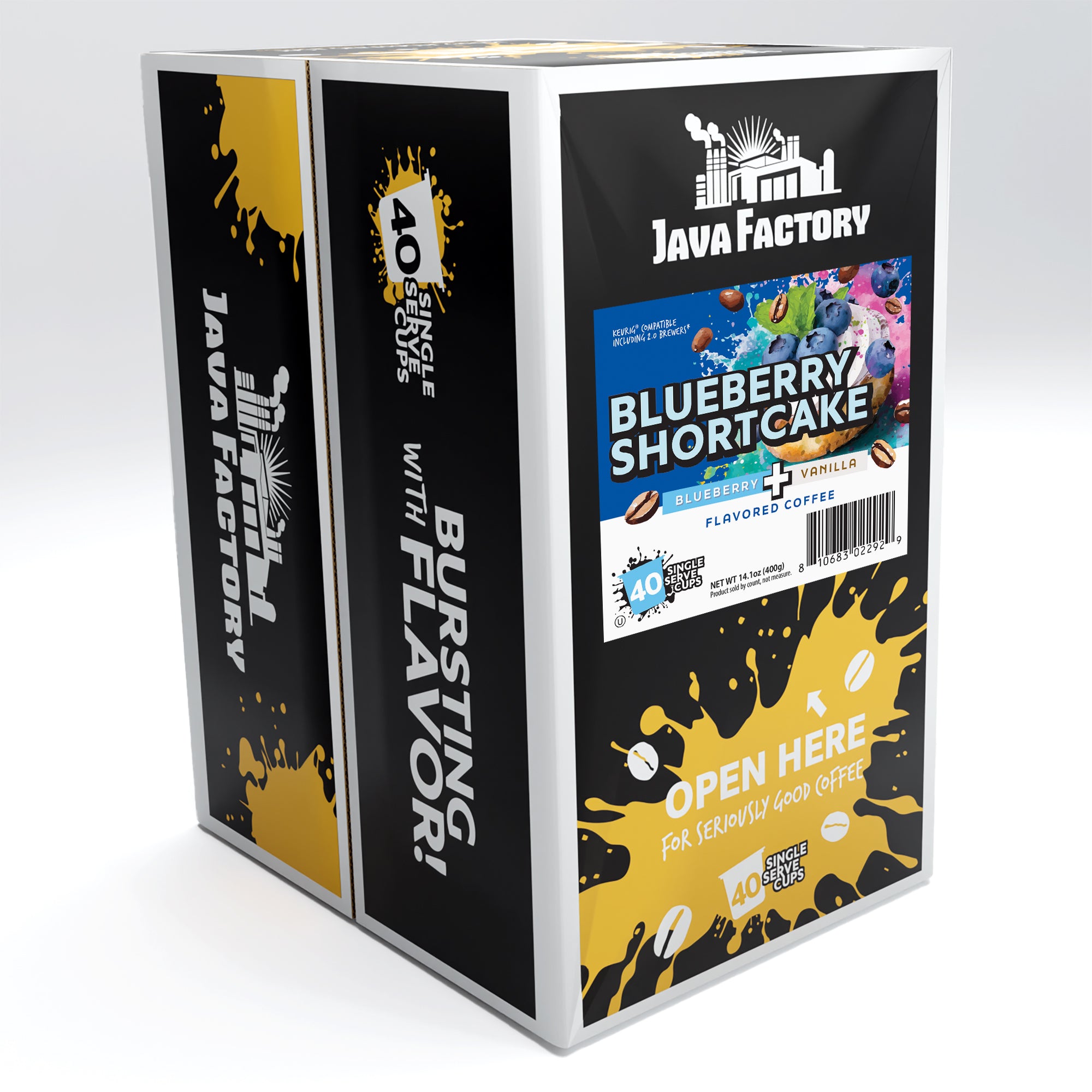 Blueberry Shortcake Coffee Pods