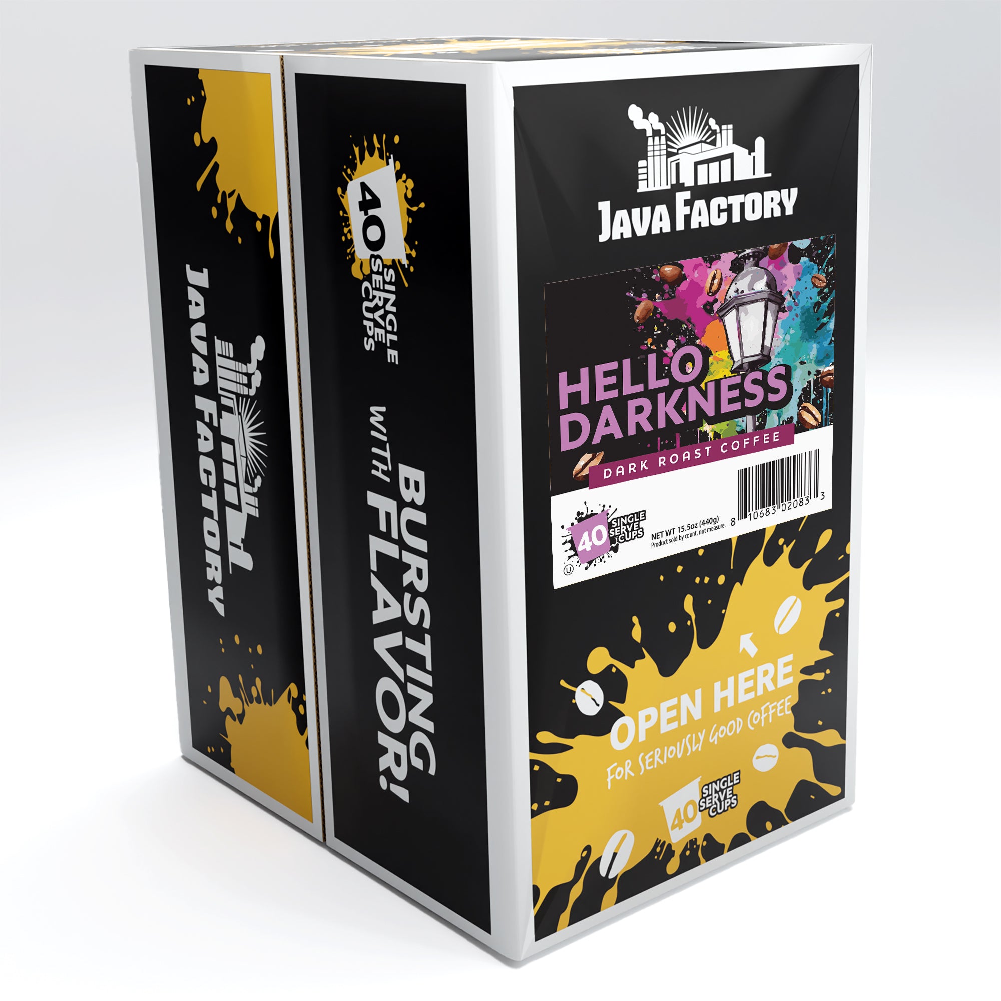 Hello Darkness Coffee Pods