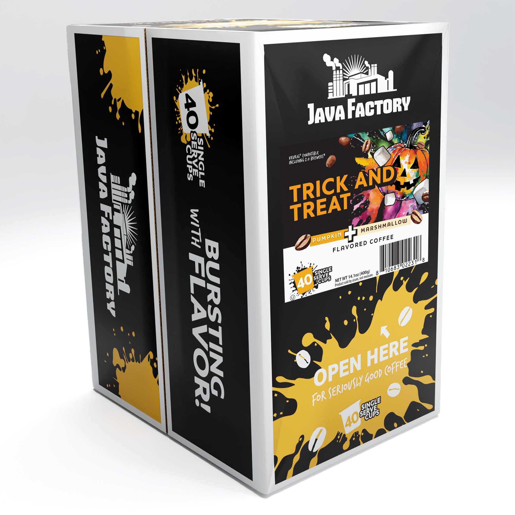 Trick & Treat Halloween Flavored  Coffee Pods