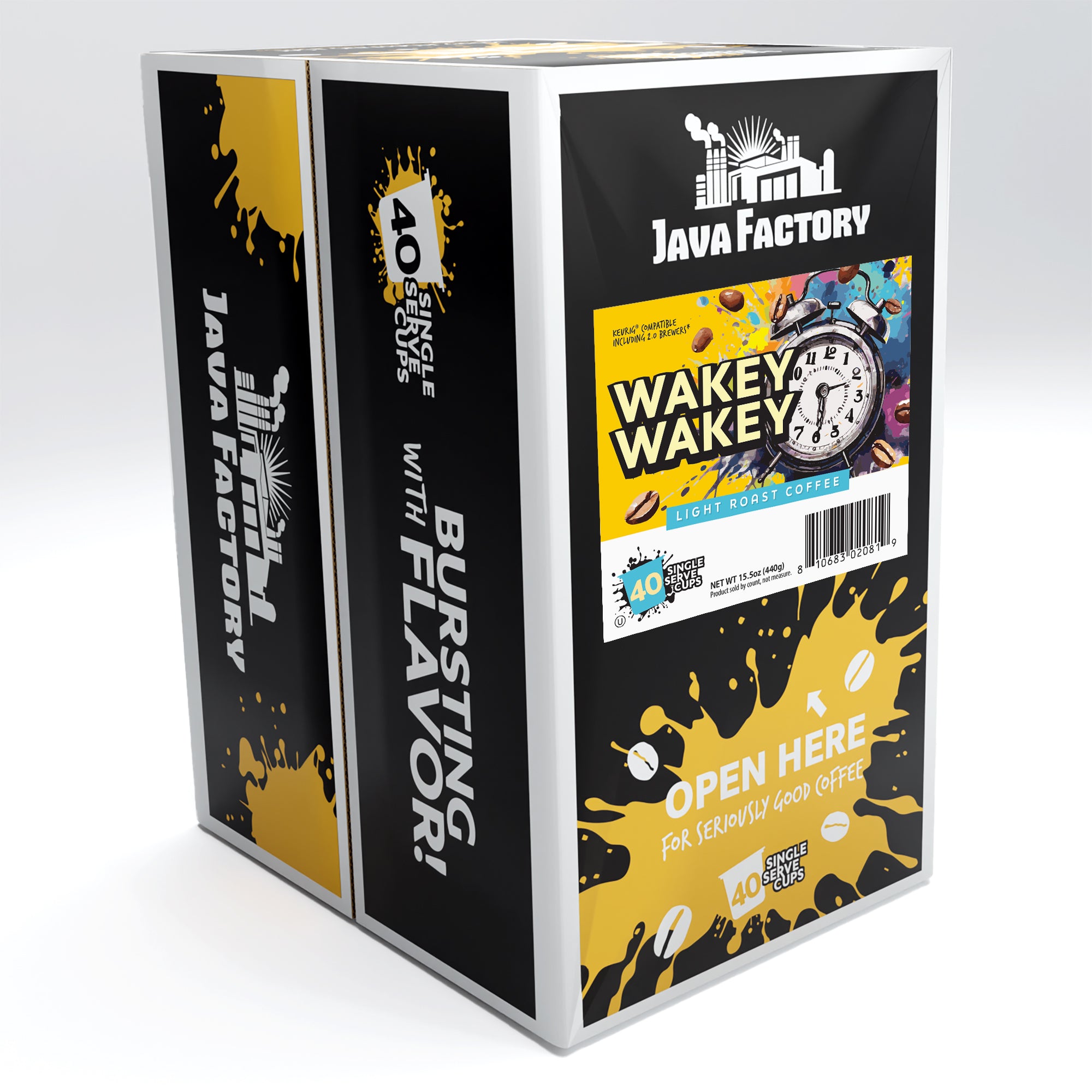 Wakey Wakey Light Roast Coffee Pods